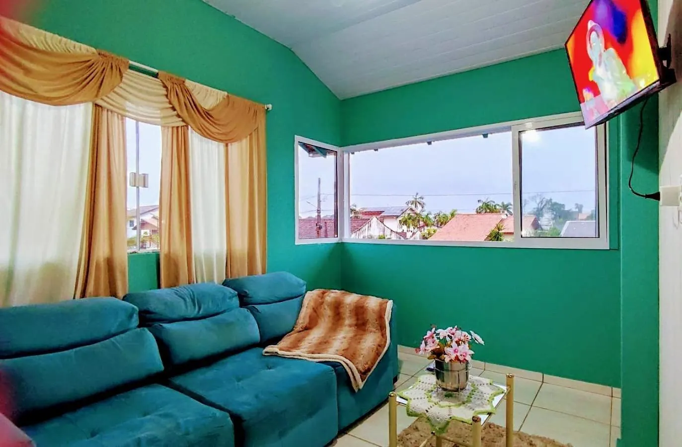 Apartment Apto Com Churrasqueira 500M Do Mar Com Vista Da Salasacada Para Horizonte Sao Francisco do Sul